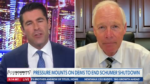 Senator Ron Johnson on Rob Schmitt Tonight 10.30.35