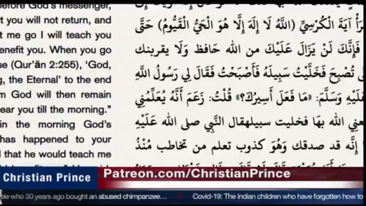 Christian prince I am talking about donkeys