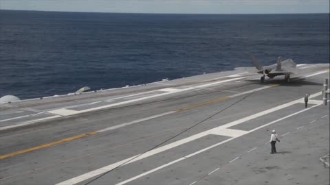 F-35C Aerials Takeoffs Landings