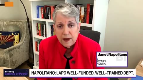 Even Obama Homeland Security Secretary Janet Napolitano is praising President