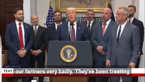 Part of Trump's Speech Today! (Taking Questions)