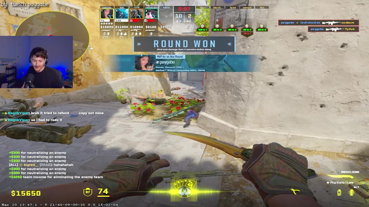 CRAZIEST CLUTCH of HIS LIFE! - BEST CS2 CLIPS