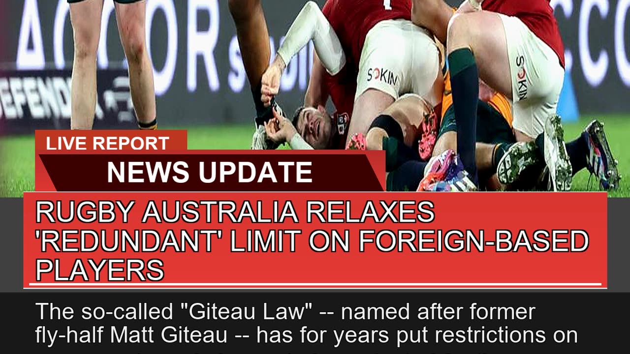 Rugby Australia Relaxes Redundant Limit on Fore