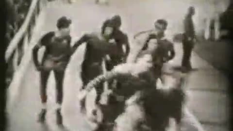 1949 - Roller Derby - New Jersey vs Philadelphia