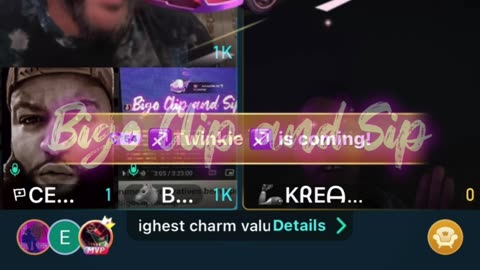 Team PK TrinaB Keyz Big Kahuna Dell Kream 11/6/25 #bigoclipandsip