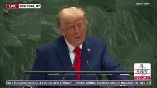 President Trump’s Full Remarks at the 80th UN General Assembly in New York - 09.23.2025