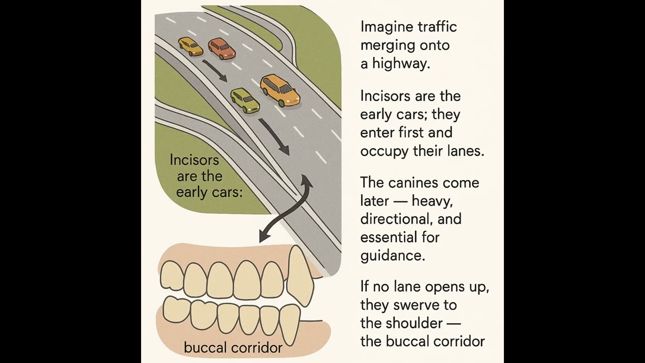 Buccal Eruption & Crowding of Upper Canines