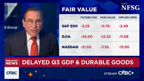CNBC’s Rick Santelli Visibly Stunned When Announcing Higher-Than-Expected GDP Growth