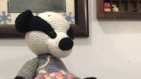 Bruno #Badger #short PolushkaBunny Pattern