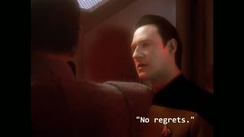 Spock speech to data (NO REGRETS)