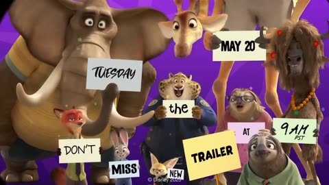 ZOOTOPIA 2 - Teaser Trailer (2025) - 1080