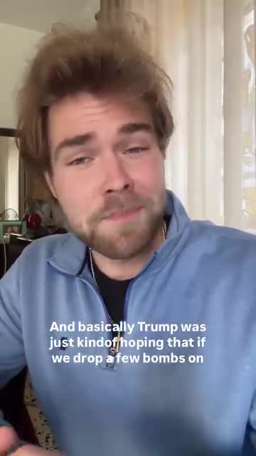 🚨 Trump cancelled the Iran strikes last night..