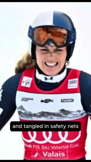 Lindsey Vonn Crashes in Final Pre-Olympic Downhill Run