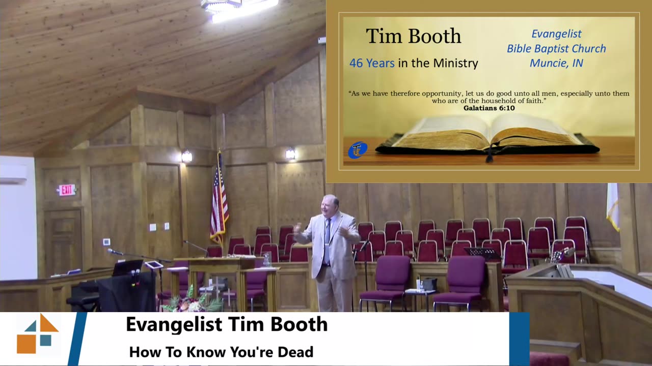 Evangelist Tim Booth // How To Know You're Dead