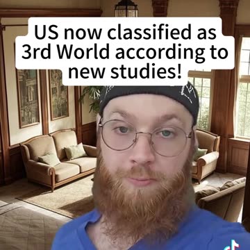 US now classified as 3rd World accoring to new studies