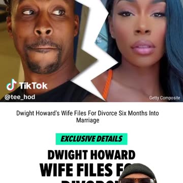 Dwight Howard Wife Files For Divorce After 6 months!