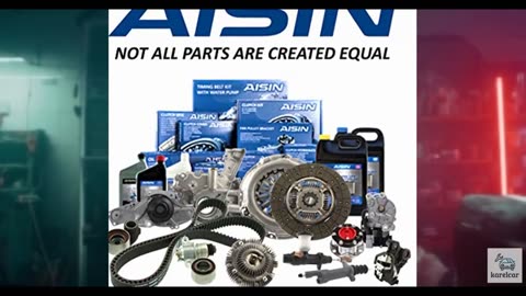 AISIN TKT-021 Engine Timing Belt Kit with Water Pump - Compatible with Select L