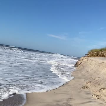 RUNNING FROM HURRICANE ERIN WAVES!