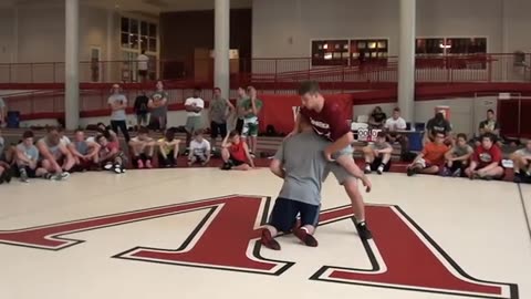 David Taylor Defending Leg Attacks at Wabash