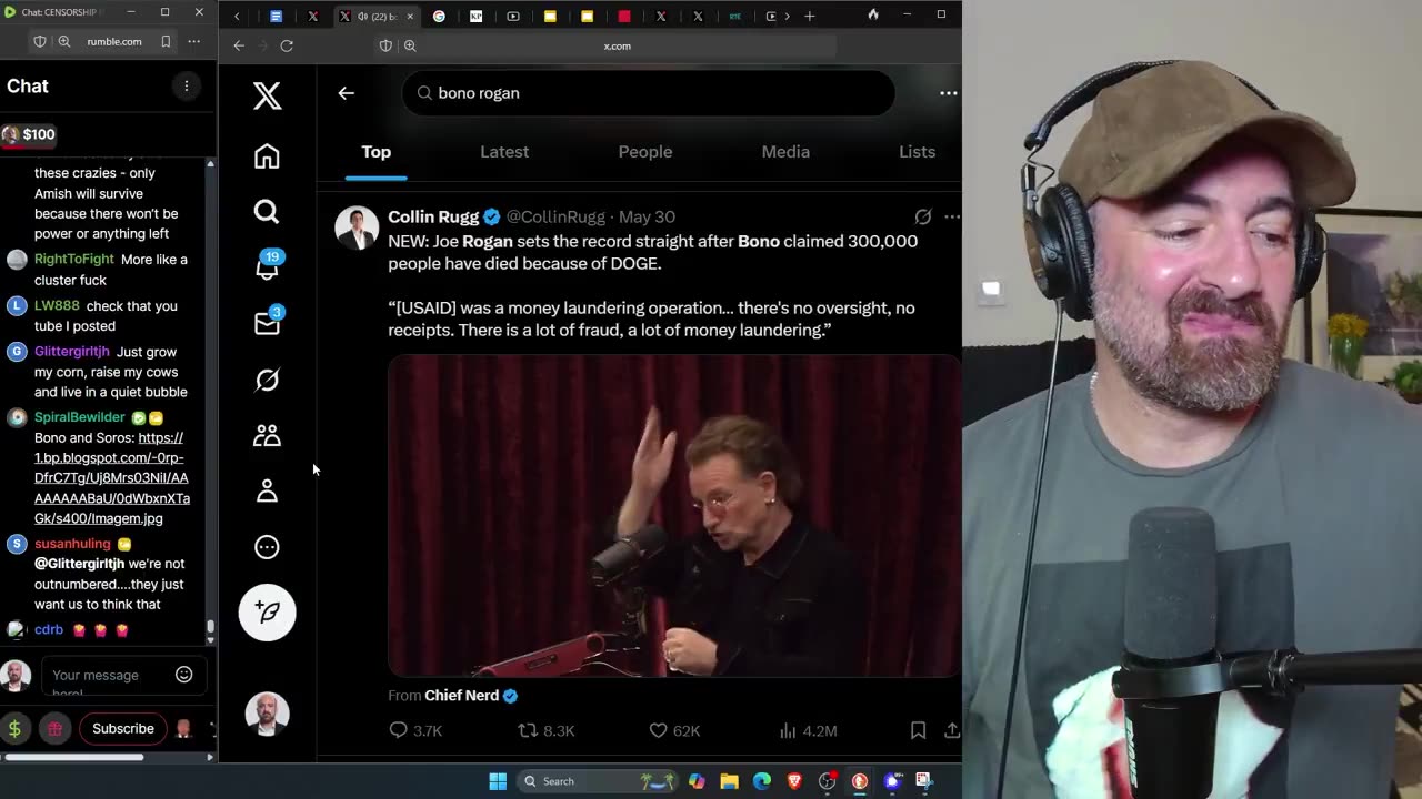 Bonos first foray into philanthropy, the Live Aid music concerts