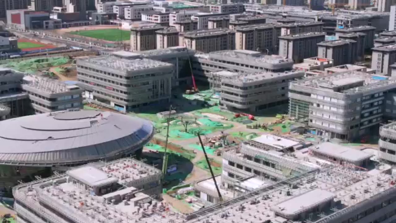 Satellite view of the joint growth of Xiong'an, the "Millennium City"