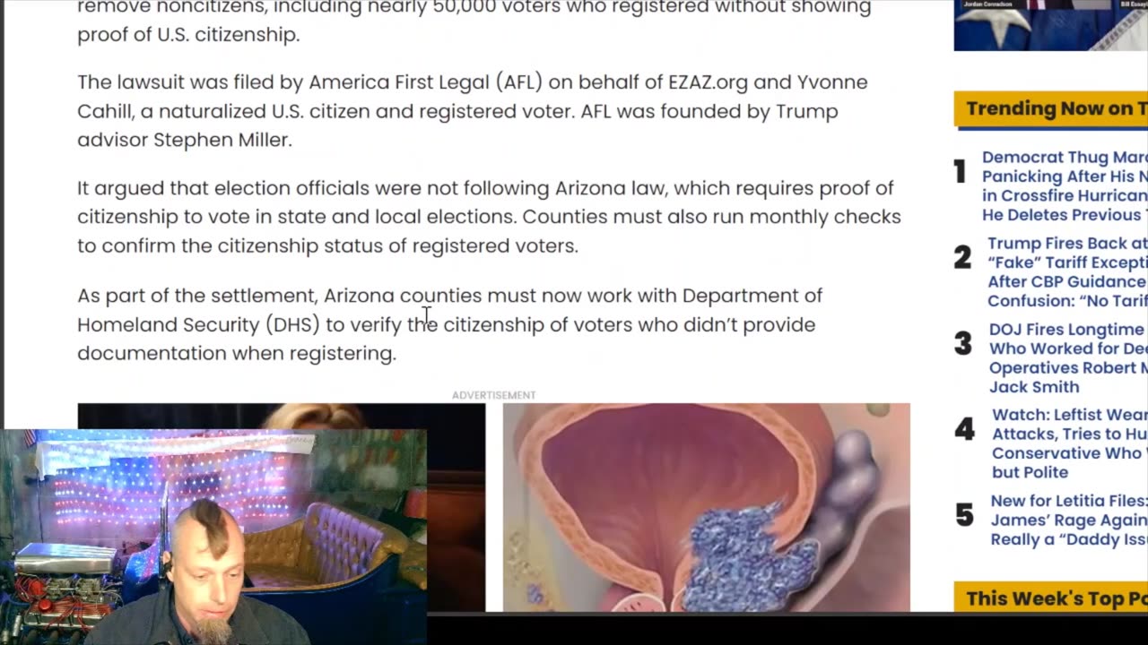 Arizona to Remove Up to 50,000 Noncitizens From Voter Rolls After Successful Conservative Lawsuit