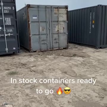 Containers ready to go! 🔥 | USA Containers