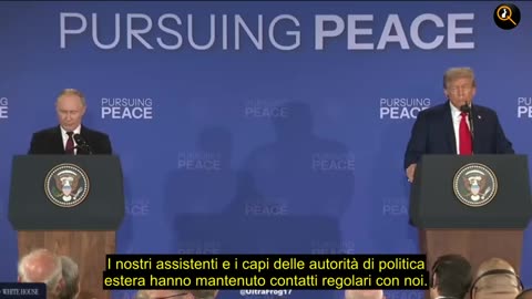 Trump e Putin: conferenza completa