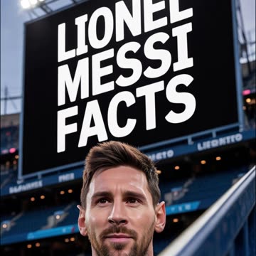 5 Amazing Lionel Messi Facts You Didn’t Know! ⚽✨