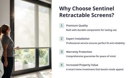 Sentinel Retractable Screens: Your Ultimate UV Protection Solution
