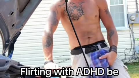 Flirting with ADHD be like
