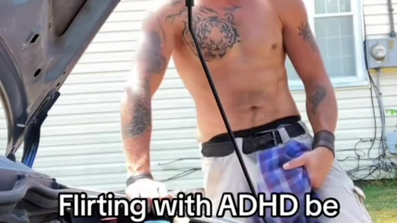 Flirting with ADHD be like