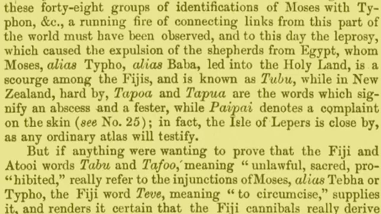Our people in Fiji are the Israelites!