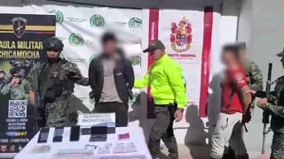Capturados señalados integrantes del Eln en Coromoro