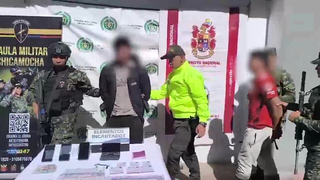 Capturados señalados integrantes del Eln en Coromoro
