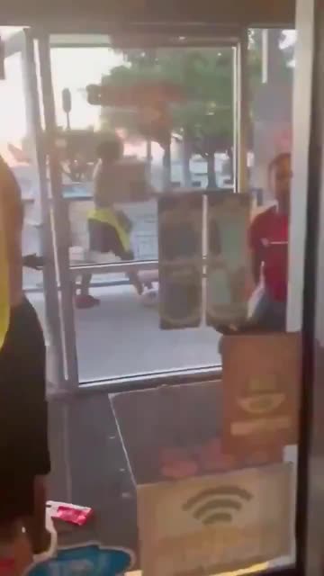 Gang of savages attack White man