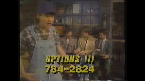 August 10, 1987 - Rent a VCR at Options III