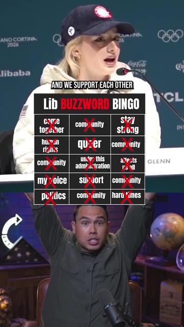 US Olympic Figure Skater Amber Glenn Hits Just About Every Lib Buzzword