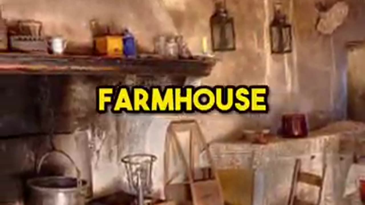 He had inherited an old farmhouse