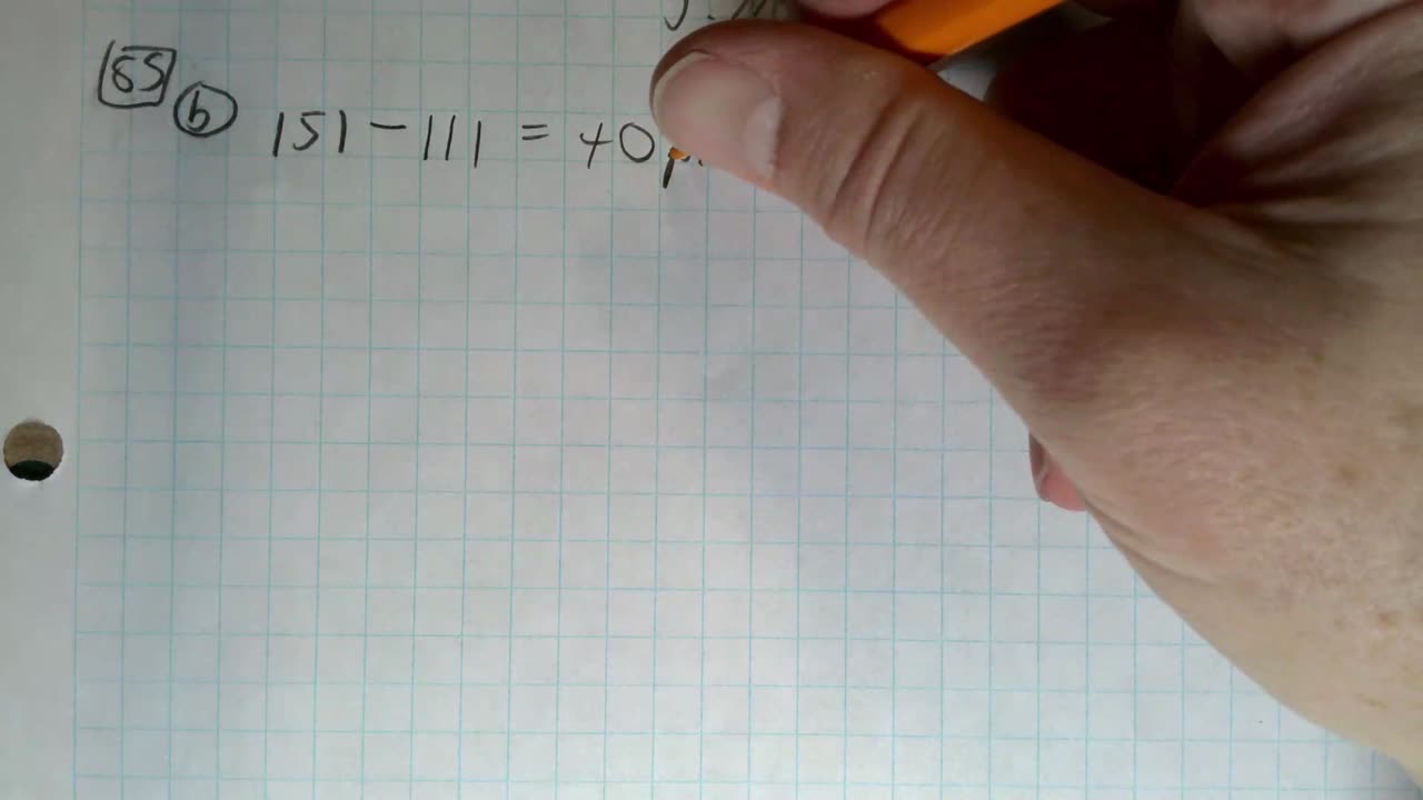 Saxon Algebra 1 Lesson 85 (b)
