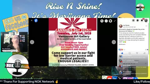Rise ‘N Shine! It's Marijuana Time! Wake ‘N Bake Show Ep 237 July 1, 2025