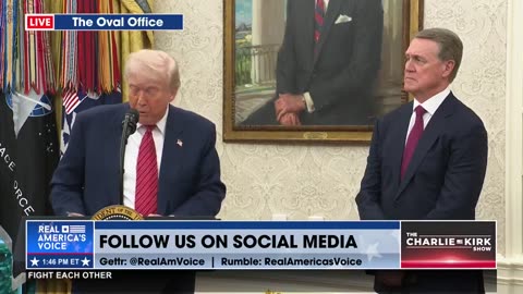 PRESIDENT TRUMP SWEARS IN US AMBASSADOR TO THE PEOPLE'S REPUBLIC OF CHINA