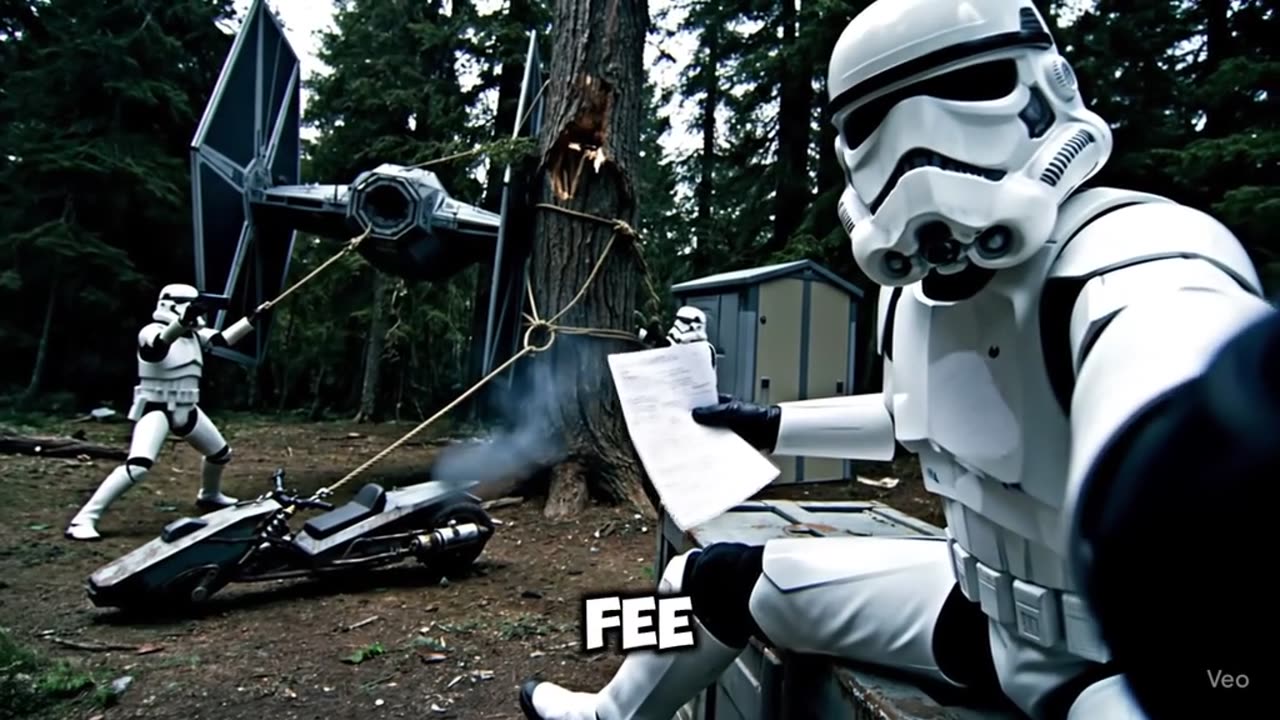 Stormtroopers: Who let the lady drive?