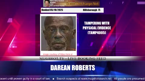 Mugshot TV - Live Arrest Booking Video Stream