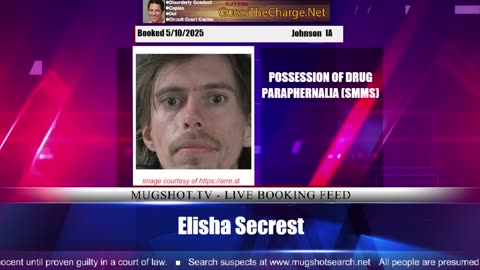 Mugshot TV - Live Arrest Booking Video Stream