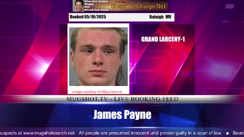 Mugshot TV - Live Arrest Booking Video Stream