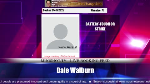 Mugshot TV - Live Arrest Booking Video Stream