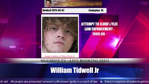 Mugshot TV - Live Arrest Booking Video Stream
