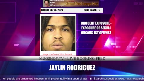Mugshot TV - Live Arrest Booking Video Stream