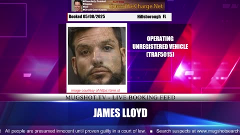 Mugshot TV - Live Arrest Booking Video Stream